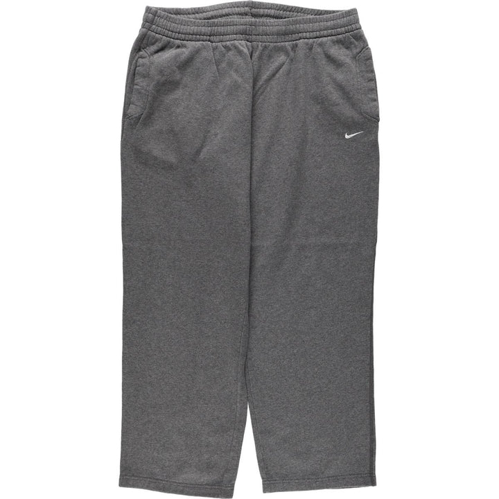 Nike Sweatpants, Men's Size L cotton gray type Vintage Second Hand
