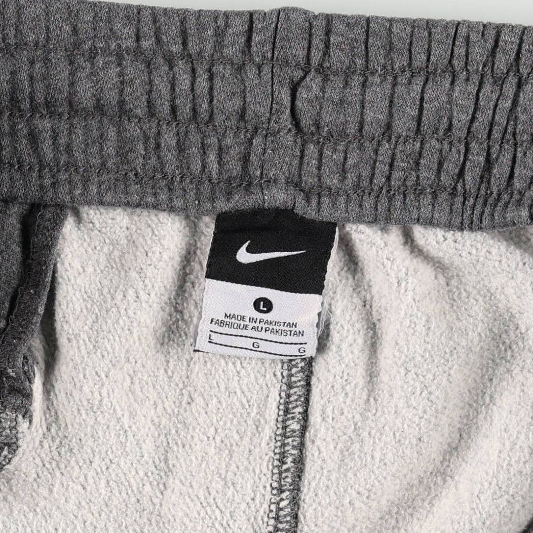 Nike Sweatpants, Men's Size L cotton gray type Vintage Second Hand