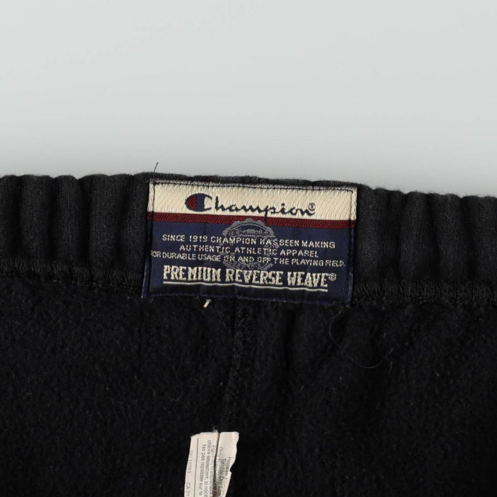 2000'S Champion Premium Reverse Weave College Sweatpants, Men's Size L (approx.) cotton black type Vintage Second Hand