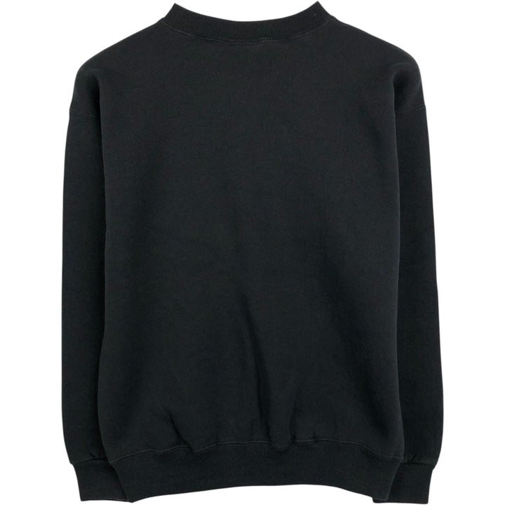 90'S Lee Heavyweight Plain Blank Sweatshirt, Made in USA, Men's Size M (Equivalent), Vintage cotton black type Vintage Second Hand