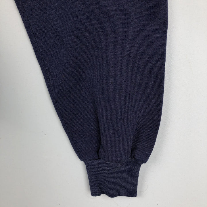 90'S Jerzees Plain Blank Sweatshirt Trainer Made in USA Men's Size L Vintage cotton blue type Vintage Second Hand