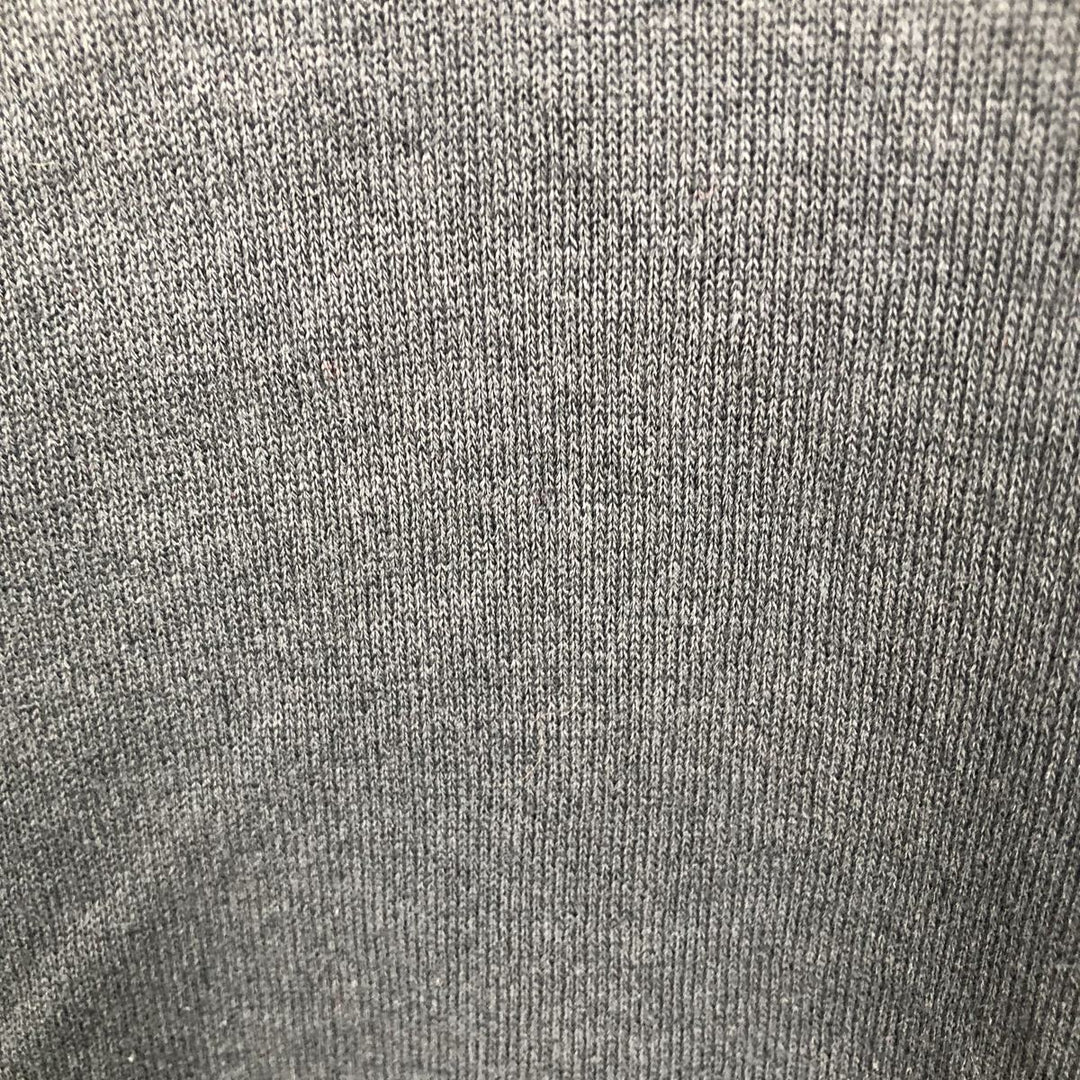 90'S TULTEX plain blank sweatshirt, made in USA, men's size L, vintage cotton black type Vintage Second Hand