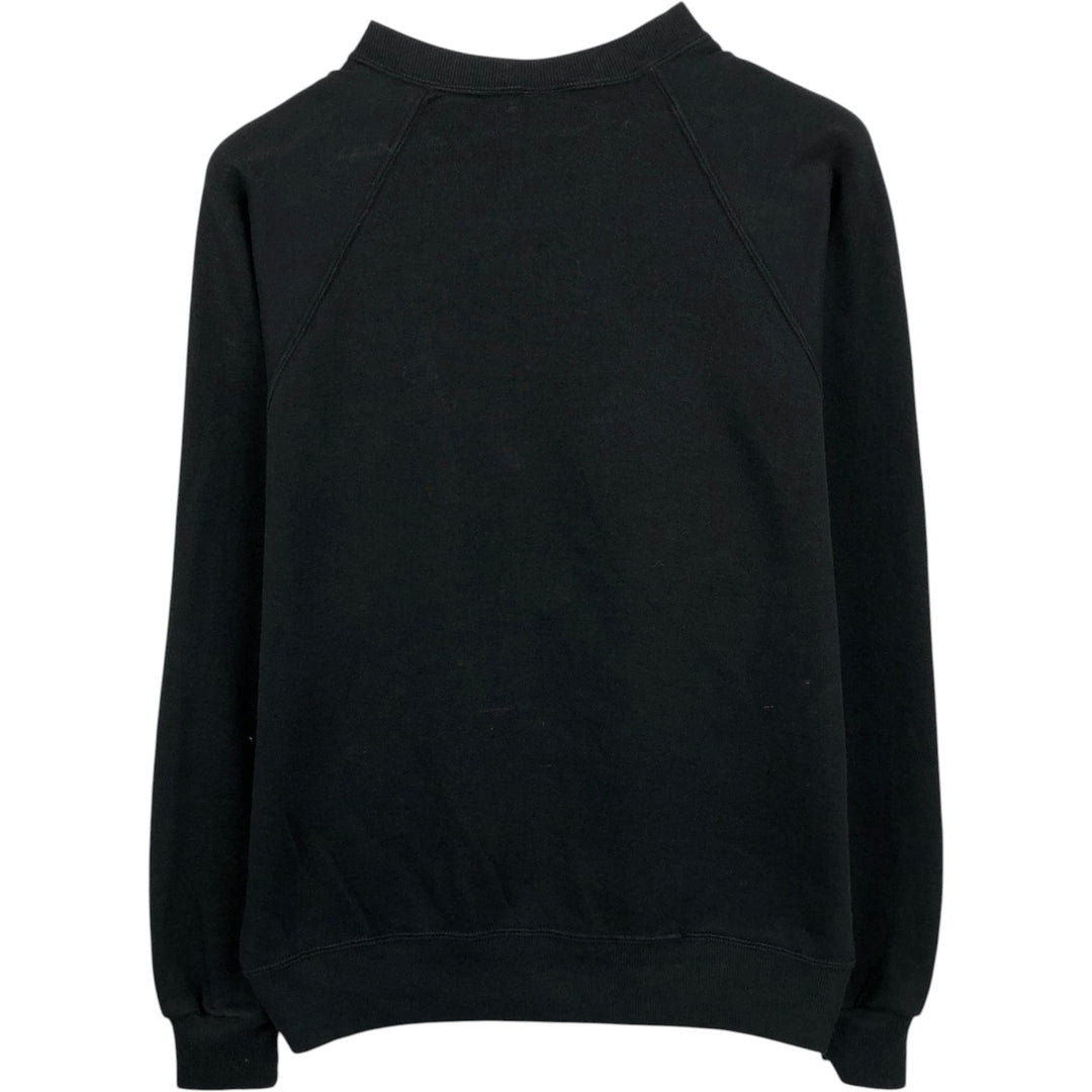 90'S Jerzees Plain Blank Sweatshirt Trainer Made in USA Men's Size L Vintage cotton black type Vintage Second Hand