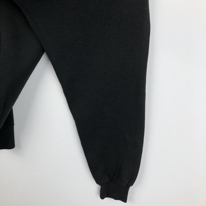 90'S Jerzees Plain Blank Sweatshirt Trainer Made in USA Men's Size L Vintage cotton black type Vintage Second Hand