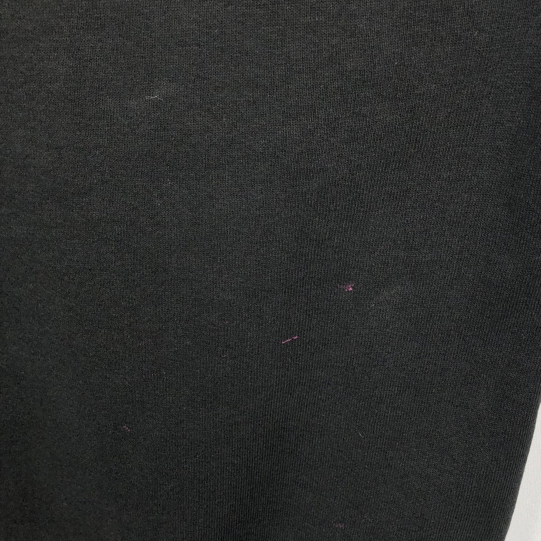 90'S Jerzees Plain Blank Sweatshirt Trainer Made in USA Men's Size L Vintage cotton black type Vintage Second Hand