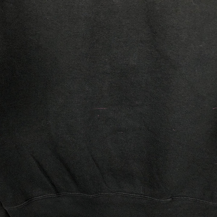 90'S Jerzees Plain Blank Sweatshirt Trainer Made in USA Men's Size L Vintage cotton black type Vintage Second Hand