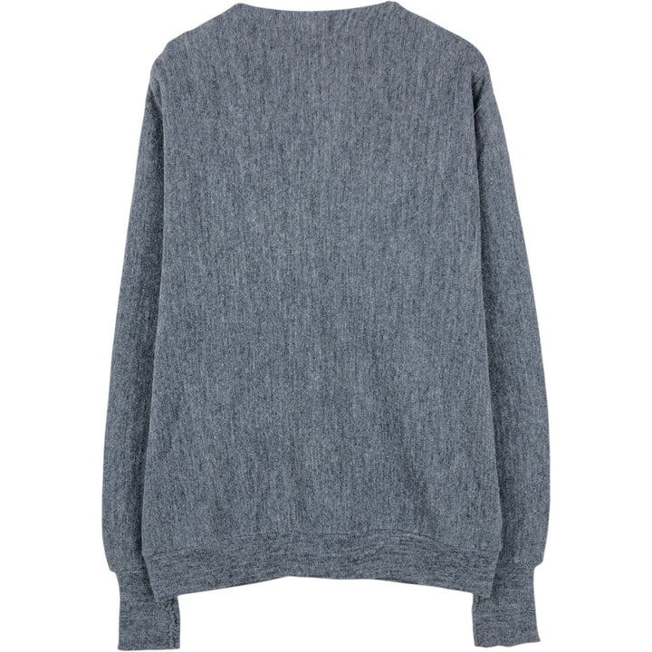 Buckingham Acrylic Knit Cardigan, Made in USA, Men's Size XL Oron Acrylic gray type Vintage Second Hand