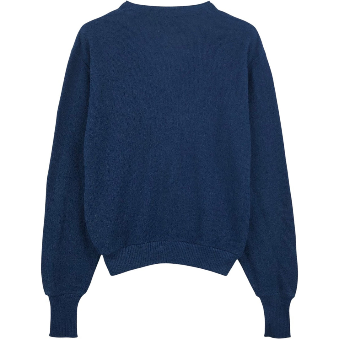 1990'S Jantzen knit cardigan, men's size M equivalent, vintage. unclear Navy blue Vintage Second Hand