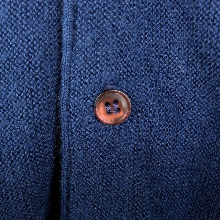1990'S Jantzen knit cardigan, men's size M equivalent, vintage. unclear Navy blue Vintage Second Hand