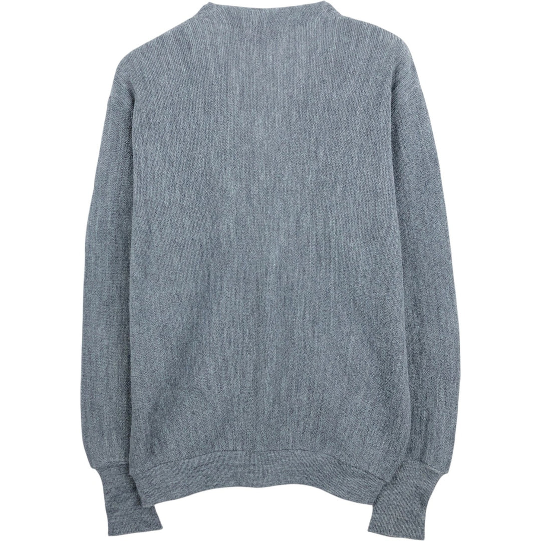 Vintage 90'S Jantzen acrylic knit cardigan, made in the USA, size M, men's acrylic gray type Vintage Second Hand