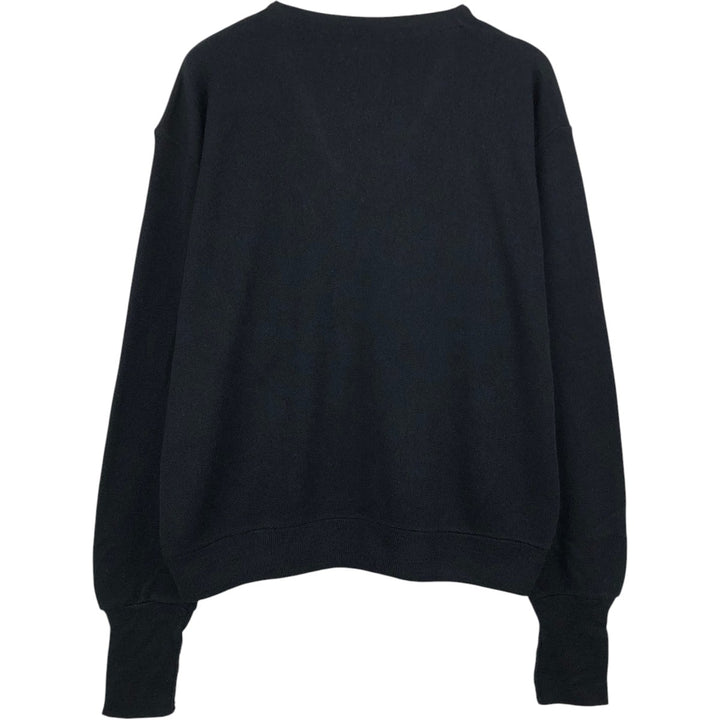 90'S IZOD acrylic knit cardigan, made in the USA, men's size XL, vintage acrylic black type Vintage Second Hand