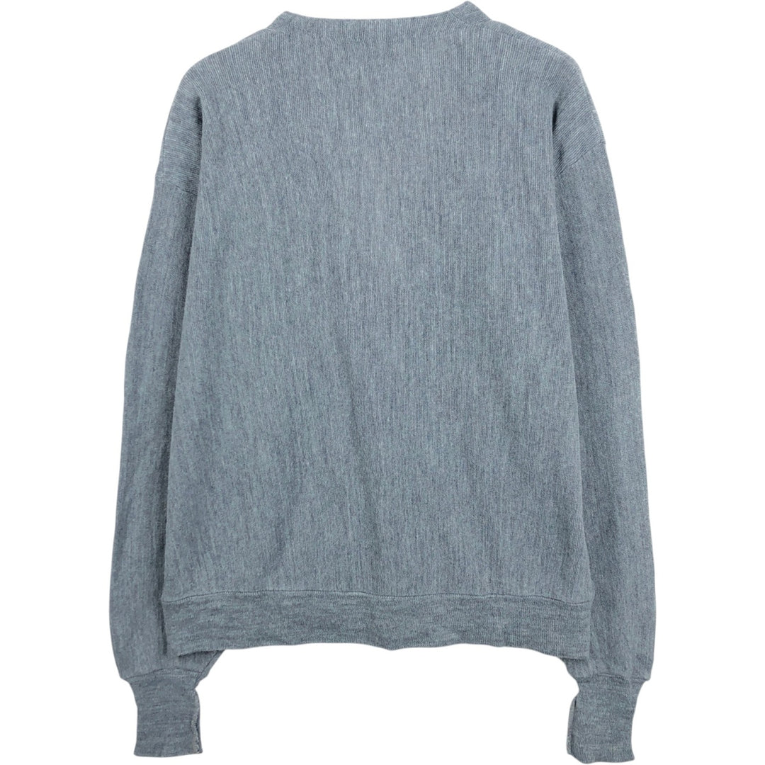 Vintage 90'S Jantzen acrylic knit cardigan, made in the USA, men's size XL unclear gray type Vintage Second Hand