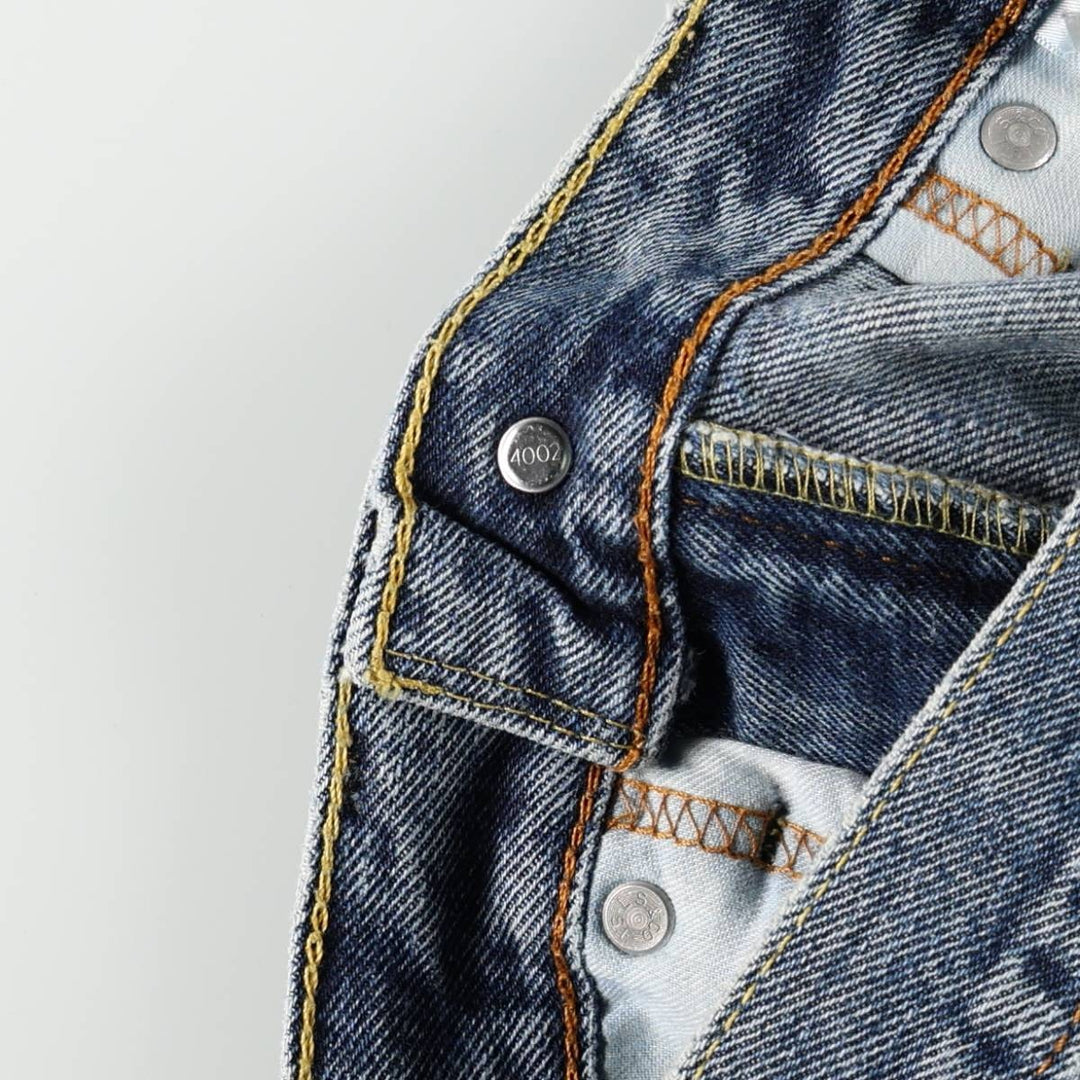 Levi's 00505-4886 Tapered Denim Pants, Men's W35 equivalent. cotton blue type Vintage Second Hand