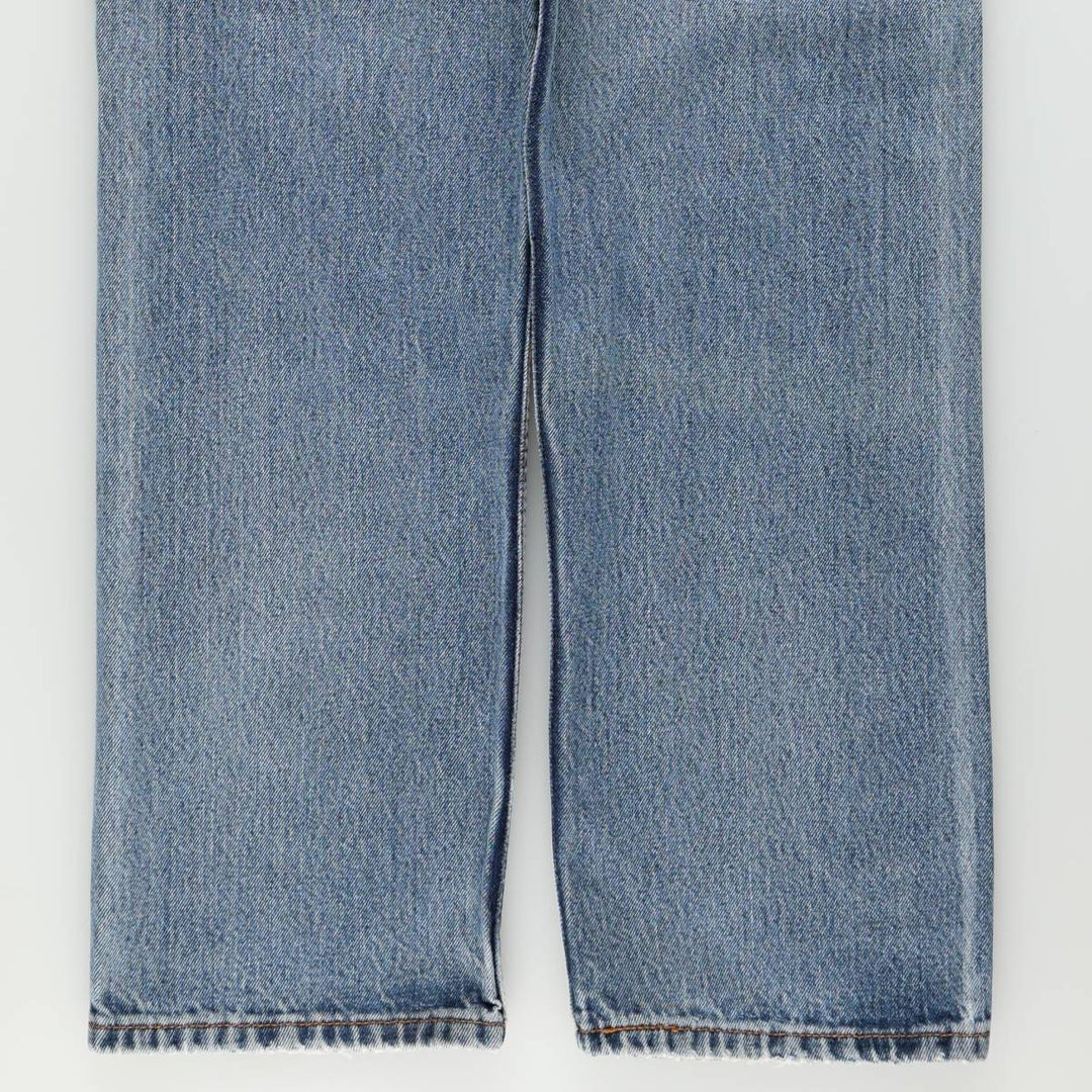 Levi's 00505-4886 Tapered Denim Pants, Men's W35 equivalent. cotton blue type Vintage Second Hand