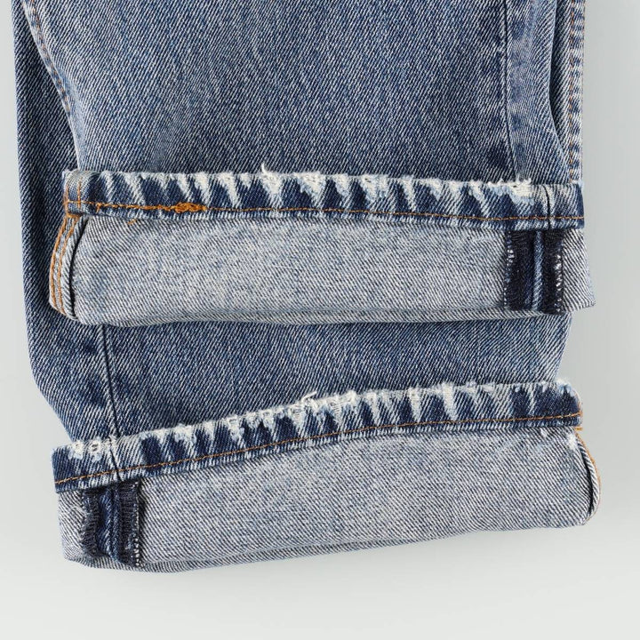 Levi's 00505-4886 Tapered Denim Pants, Men's W35 equivalent. cotton blue type Vintage Second Hand