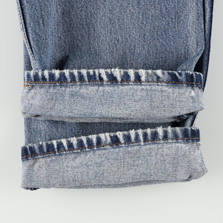 Levi's 00505-4886 Tapered Denim Pants, Men's W35 equivalent. cotton blue type Vintage Second Hand