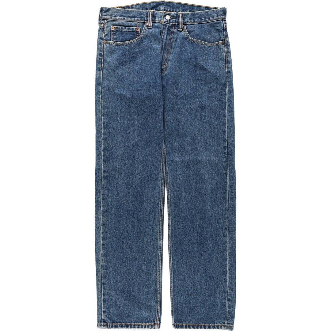 Levi's 00505-4886 Tapered Denim Pants, Men's W35 equivalent. cotton blue type Vintage Second Hand