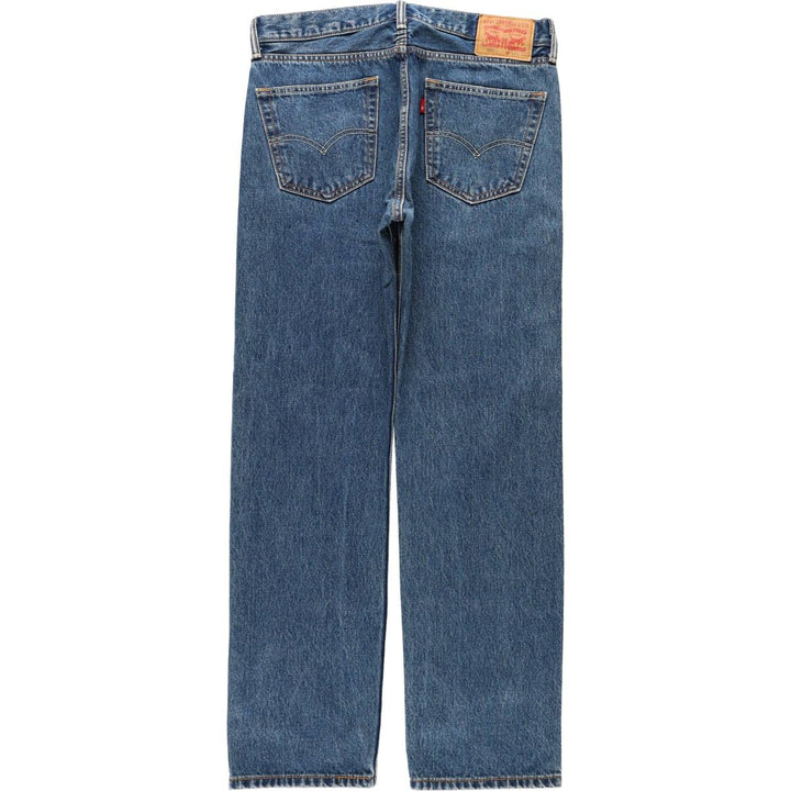 Levi's 00505-4886 Tapered Denim Pants, Men's W35 equivalent. cotton blue type Vintage Second Hand
