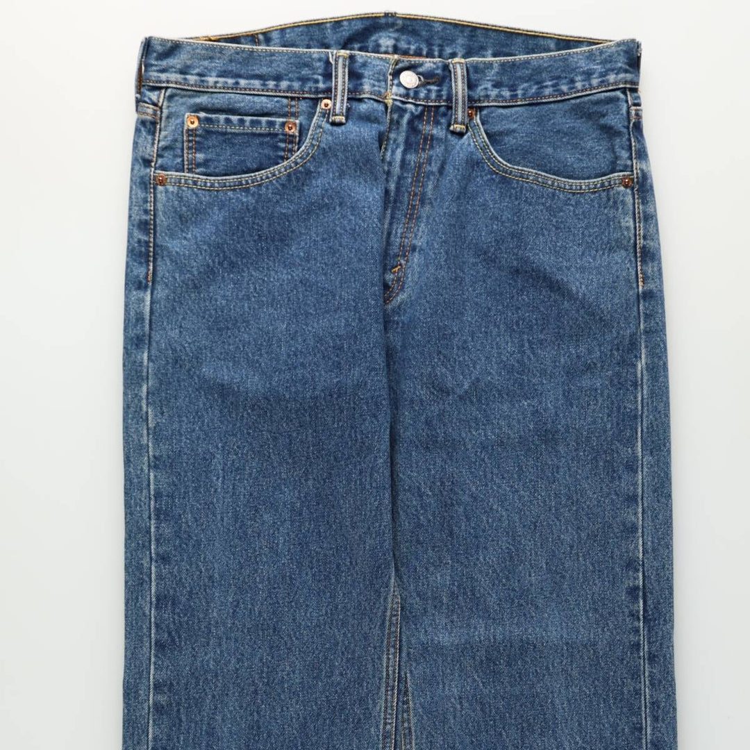 Levi's 00505-4886 Tapered Denim Pants, Men's W35 equivalent. cotton blue type Vintage Second Hand
