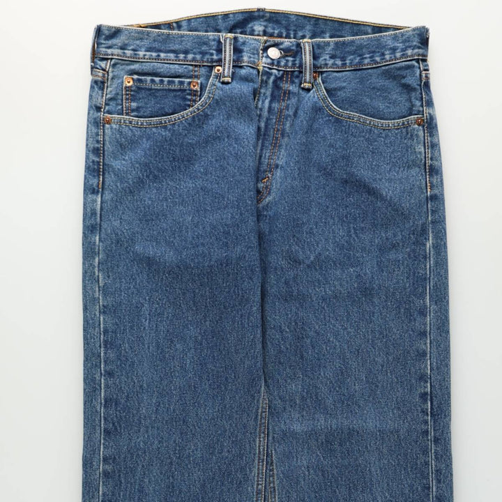 Levi's 00505-4886 Tapered Denim Pants, Men's W35 equivalent. cotton blue type Vintage Second Hand