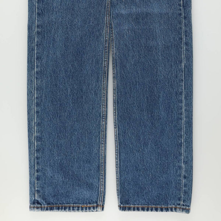 Levi's 00505-4886 Tapered Denim Pants, Men's W35 equivalent. cotton blue type Vintage Second Hand