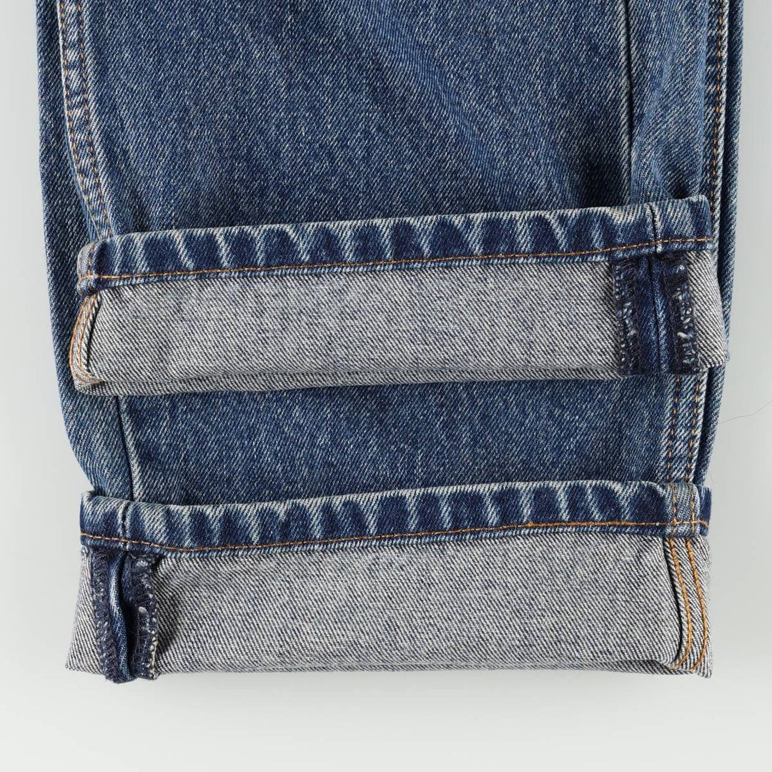 Levi's 00505-4886 Tapered Denim Pants, Men's W35 equivalent. cotton blue type Vintage Second Hand
