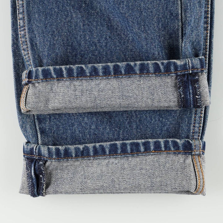 Levi's 00505-4886 Tapered Denim Pants, Men's W35 equivalent. cotton blue type Vintage Second Hand