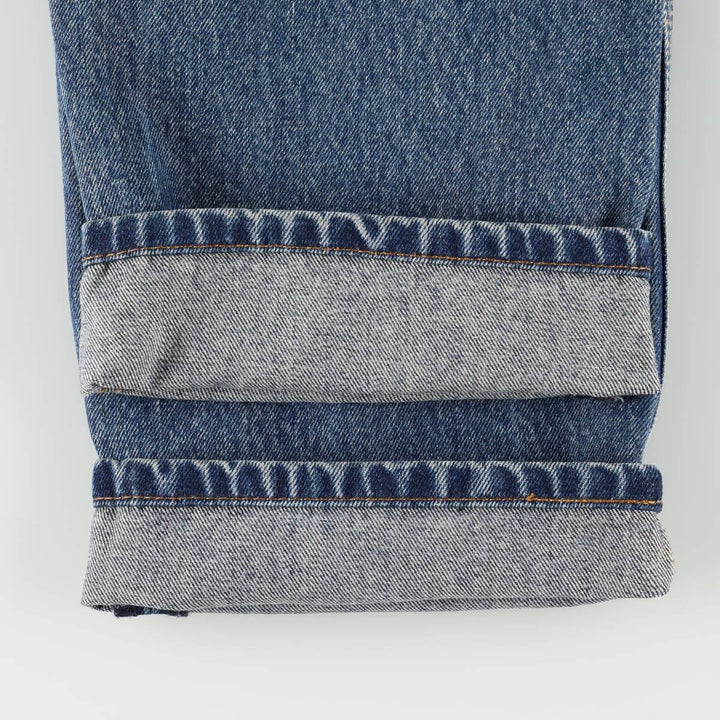 Levi's 00505-4886 Tapered Denim Pants, Men's W35 equivalent. cotton blue type Vintage Second Hand