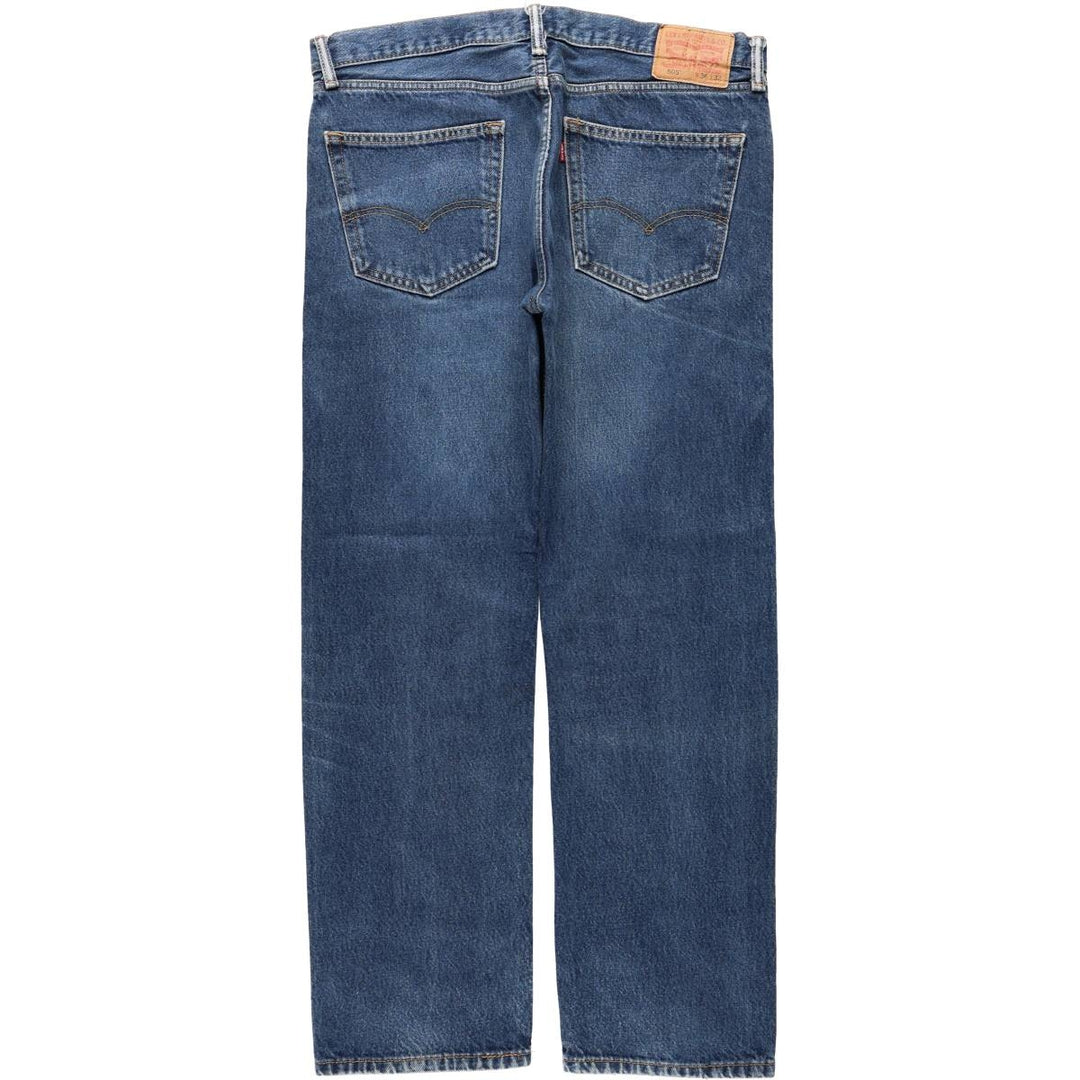 Levi's 00505-0216 Tapered Denim Pants, Men's W38 equivalent. cotton blue type Vintage Second Hand
