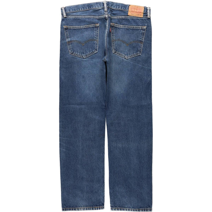 Levi's 00505-0216 Tapered Denim Pants, Men's W38 equivalent. cotton blue type Vintage Second Hand