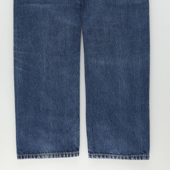 Levi's 00505-0216 Tapered Denim Pants, Men's W38 equivalent. cotton blue type Vintage Second Hand