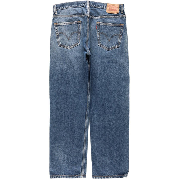 2000'S Levi's 00505-0216 Tapered Denim Pants, Men's W37 (approx.) cotton blue type Vintage Second Hand