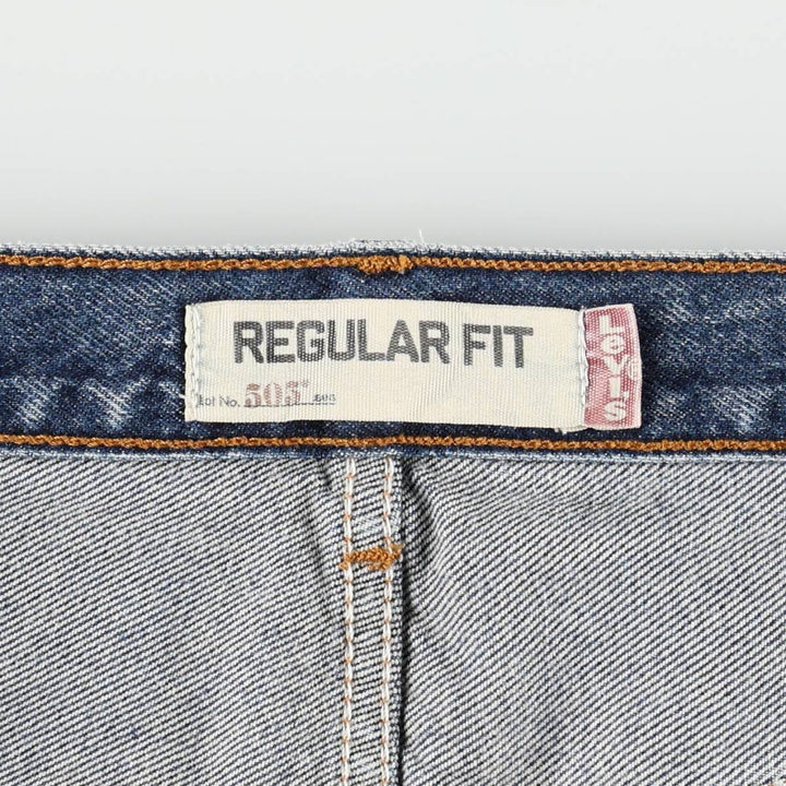 2000'S Levi's 00505-0216 Tapered Denim Pants, Men's W37 (approx.) cotton blue type Vintage Second Hand