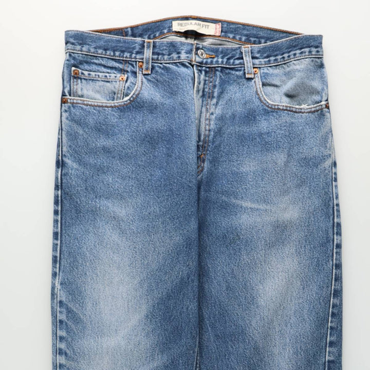 2000'S Levi's 00505-0216 Tapered Denim Pants, Men's W37 (approx.) cotton blue type Vintage Second Hand