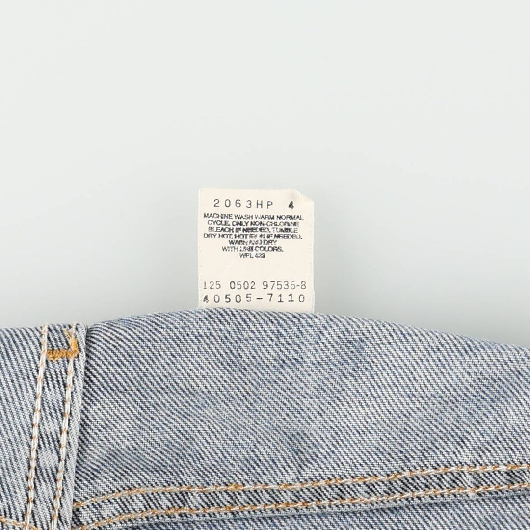 00'S Levi's 505 REGULAR FIT STRAIGHT LEG tapered denim pants for men, size w31 cotton blue type Vintage Second Hand