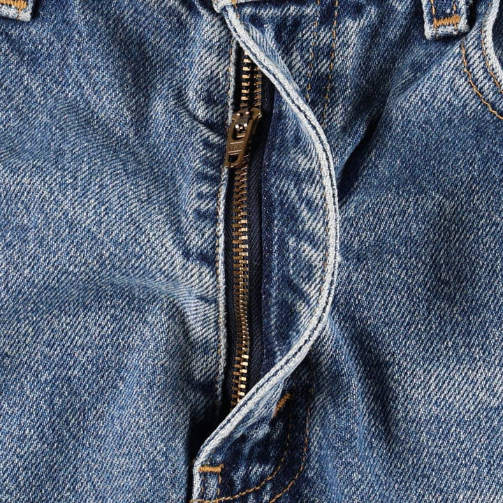00'S Levi's 505 REGULAR FIT STRAIGHT LEG tapered denim pants for men, size w31 cotton blue type Vintage Second Hand