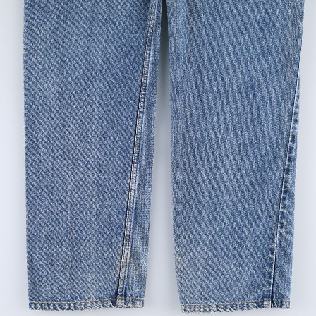 90'S Levi's 505 Tapered Denim Pants Made in USA Men's W32 Vintage cotton blue type Vintage Second Hand