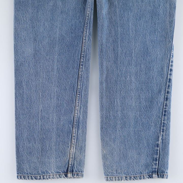 90'S Levi's 505 Tapered Denim Pants Made in USA Men's W32 Vintage cotton blue type Vintage Second Hand