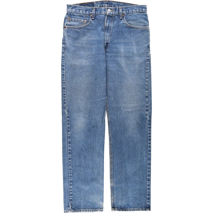 2000'S Levi's 15951 Regular Fit Tapered Denim Pants, Made in USA, Men's Size W34 (approx.) cotton blue type Vintage Second Hand