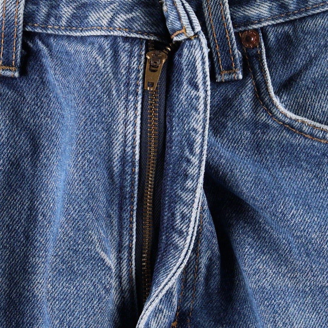 2000'S Levi's 15951 Regular Fit Tapered Denim Pants, Made in USA, Men's Size W34 (approx.) cotton blue type Vintage Second Hand