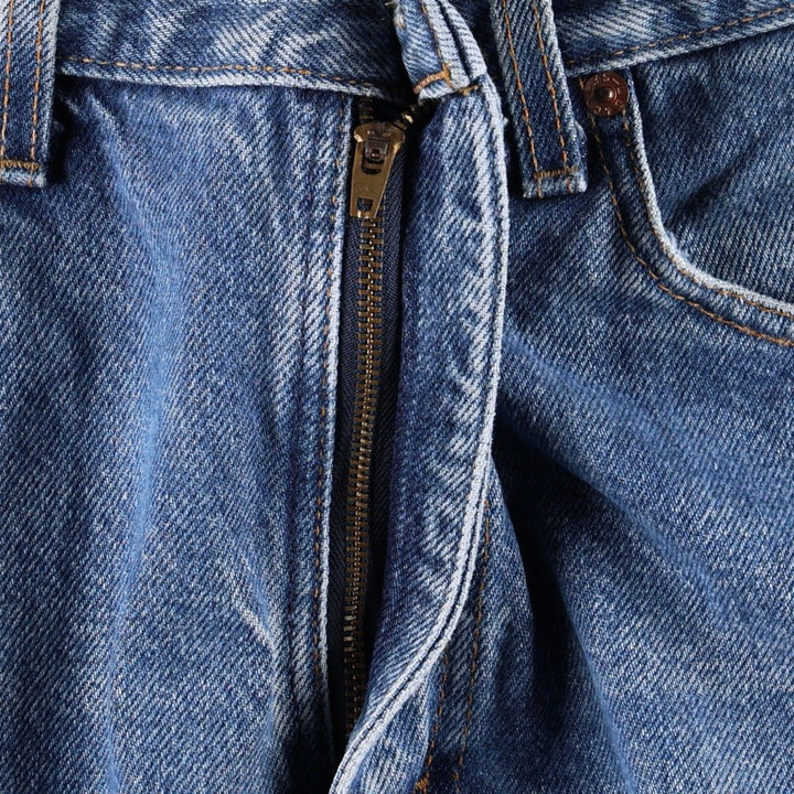 2000'S Levi's 15951 Regular Fit Tapered Denim Pants, Made in USA, Men's Size W34 (approx.) cotton blue type Vintage Second Hand