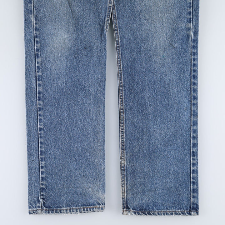 2000'S Levi's 15951 Regular Fit Tapered Denim Pants, Made in USA, Men's Size W34 (approx.) cotton blue type Vintage Second Hand
