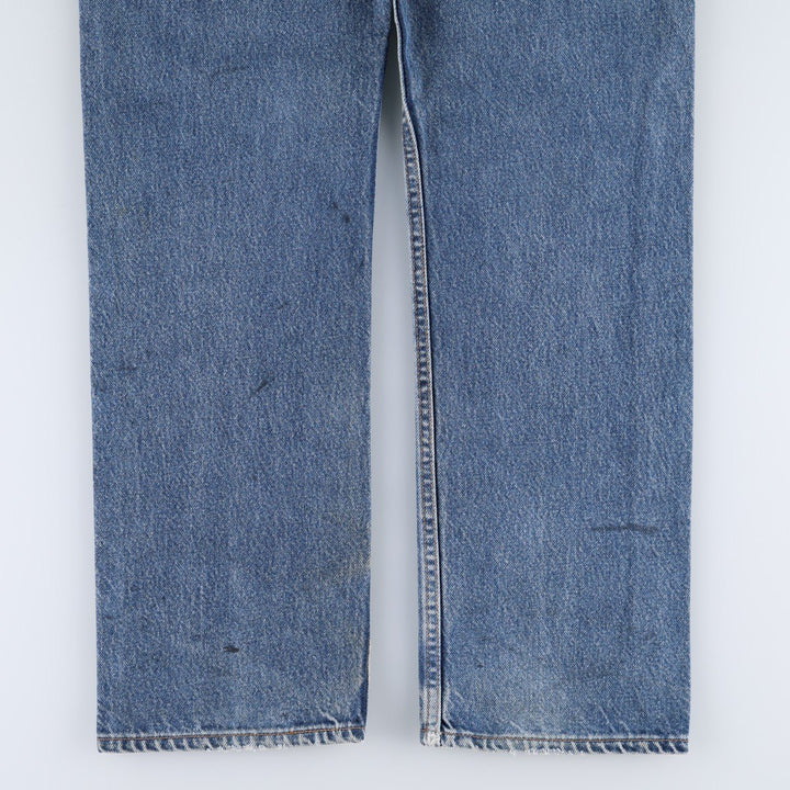 2000'S Levi's 15951 Regular Fit Tapered Denim Pants, Made in USA, Men's Size W34 (approx.) cotton blue type Vintage Second Hand