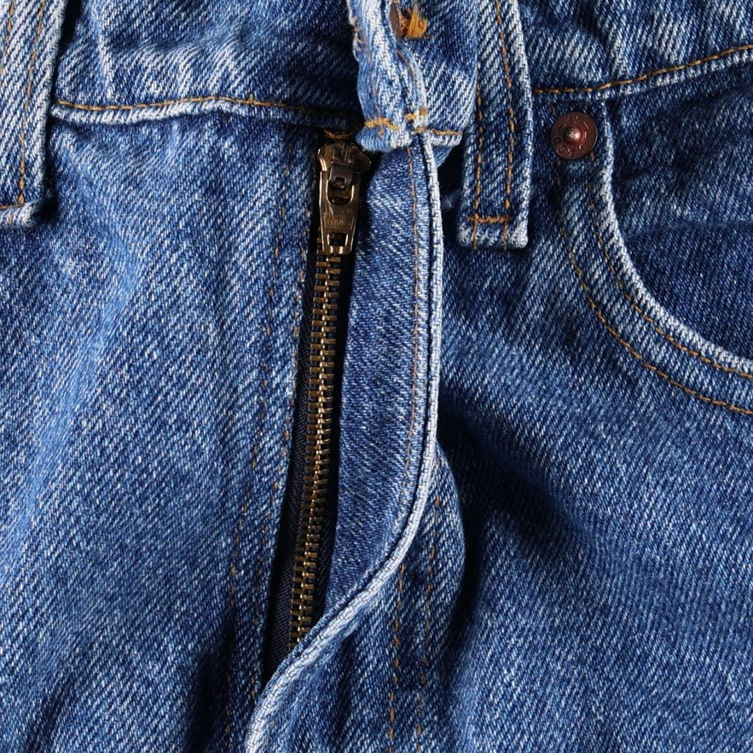 Levi's 505 Tapered Denim Pants, Made in USA, Men's Size W33 (approx.), Vintage cotton blue type Vintage Second Hand