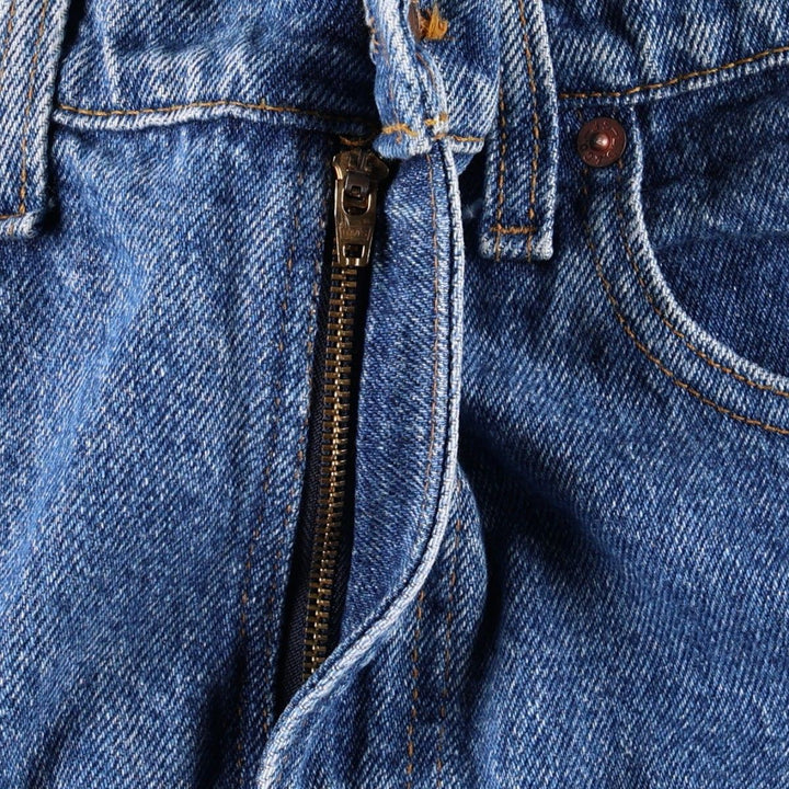 Levi's 505 Tapered Denim Pants, Made in USA, Men's Size W33 (approx.), Vintage cotton blue type Vintage Second Hand