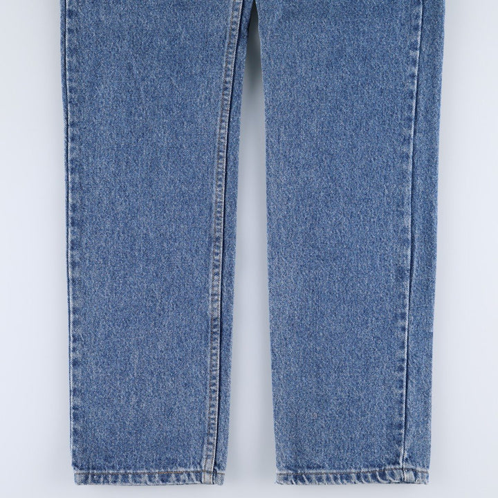 Levi's 505 Tapered Denim Pants, Made in USA, Men's Size W33 (approx.), Vintage cotton blue type Vintage Second Hand