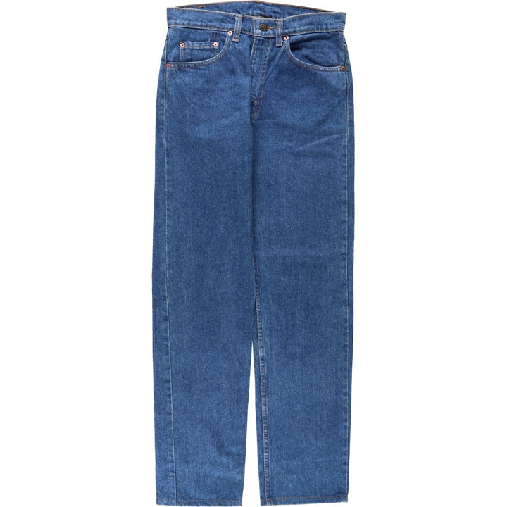 90'S Levi's 505-0217 Tapered Denim Pants, Made in USA, Men's, Size W31, Vintage cotton blue type Vintage Second Hand