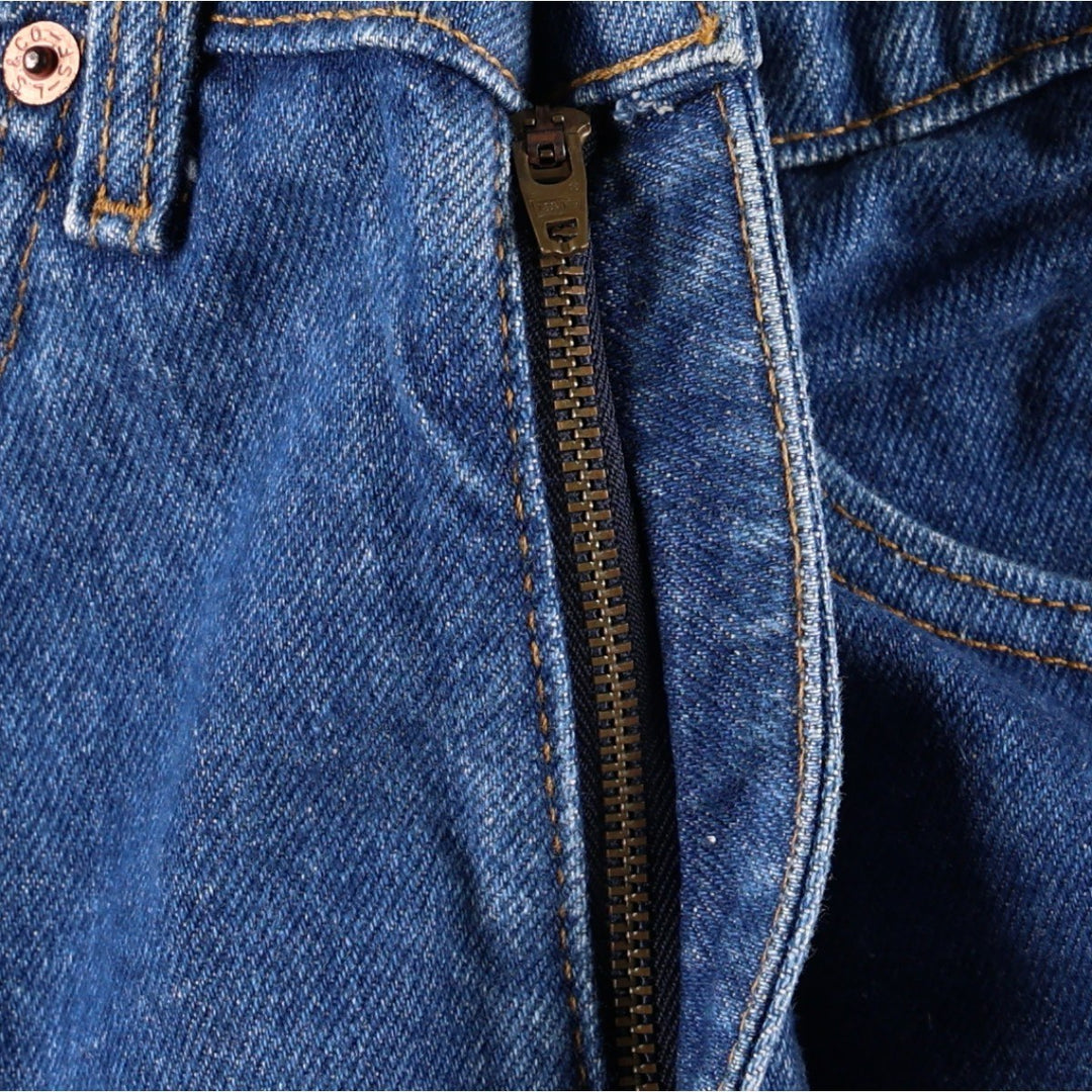 90'S Levi's 505-0217 Tapered Denim Pants, Made in USA, Men's, Size W31, Vintage cotton blue type Vintage Second Hand