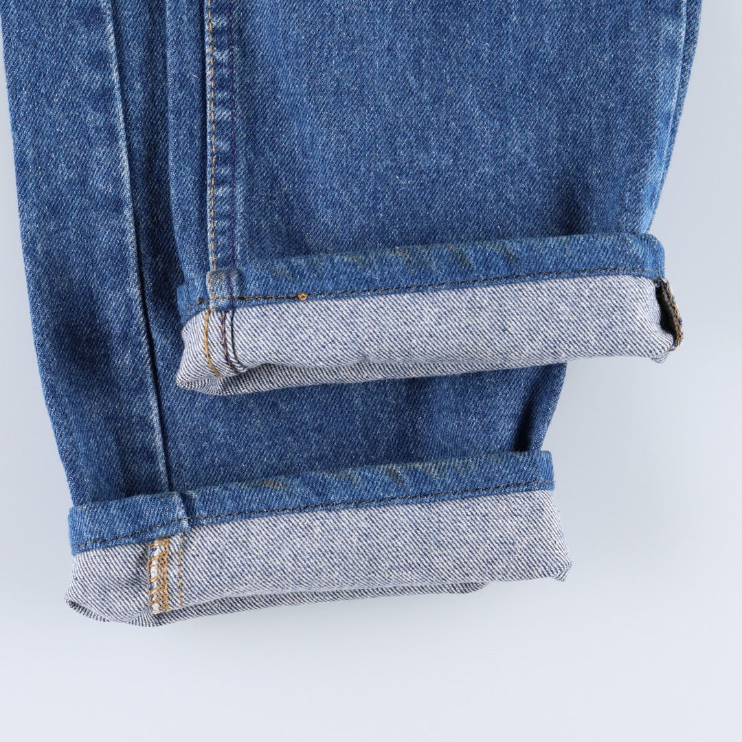 90'S Levi's 505-0217 Tapered Denim Pants, Made in USA, Men's, Size W31, Vintage cotton blue type Vintage Second Hand