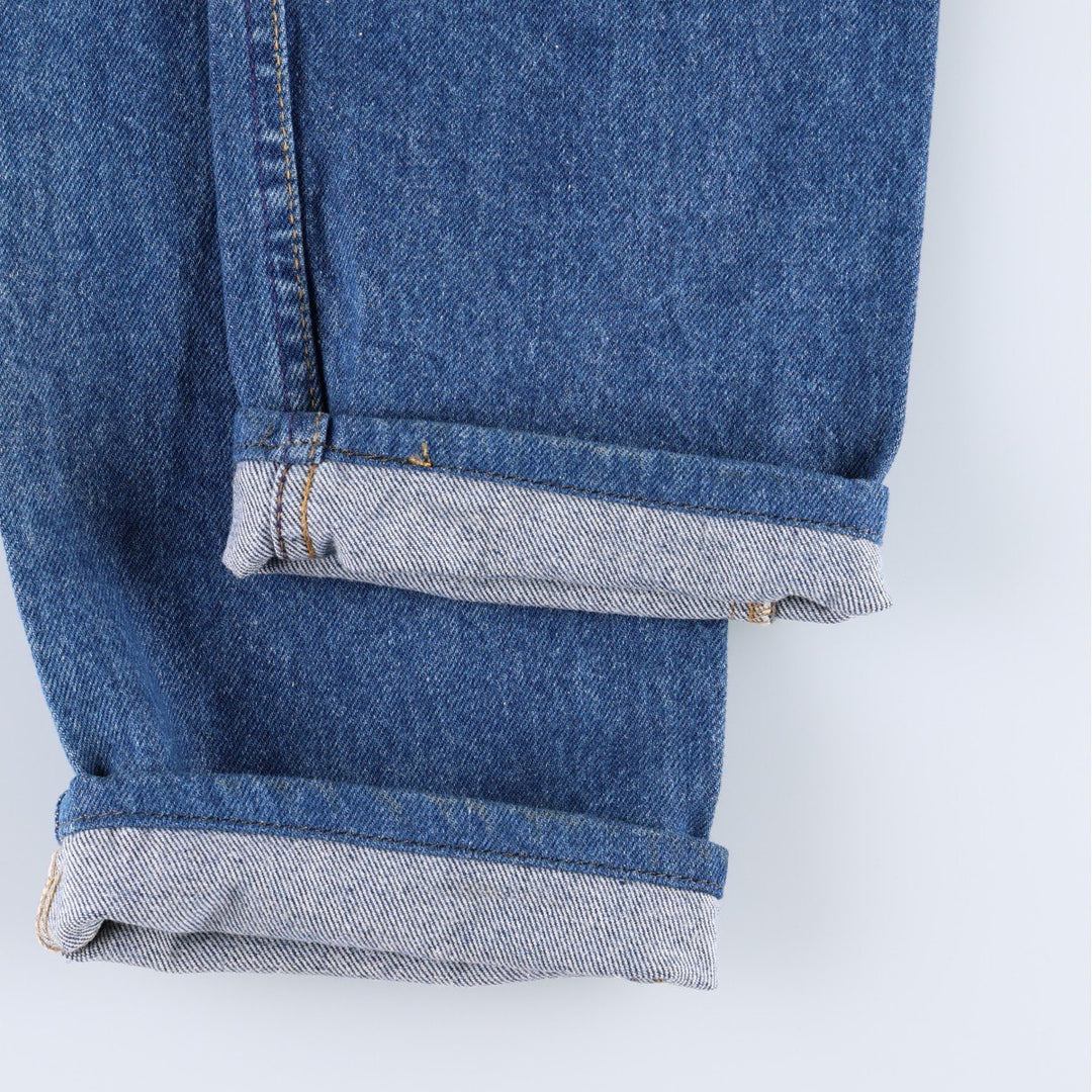 90'S Levi's 505-0217 Tapered Denim Pants, Made in USA, Men's, Size W31, Vintage cotton blue type Vintage Second Hand